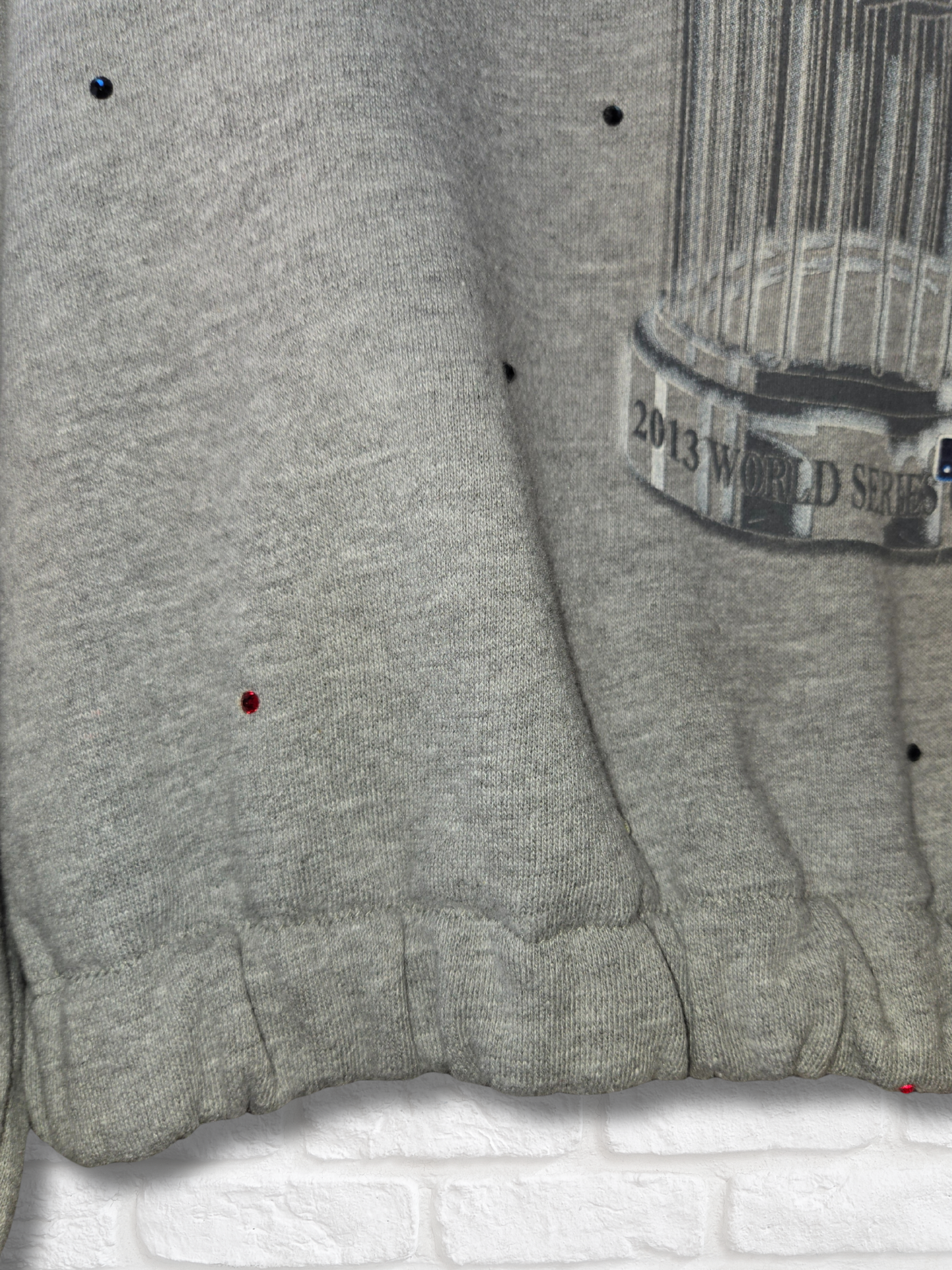 Boston Red Sox Crop Hoodie M/L