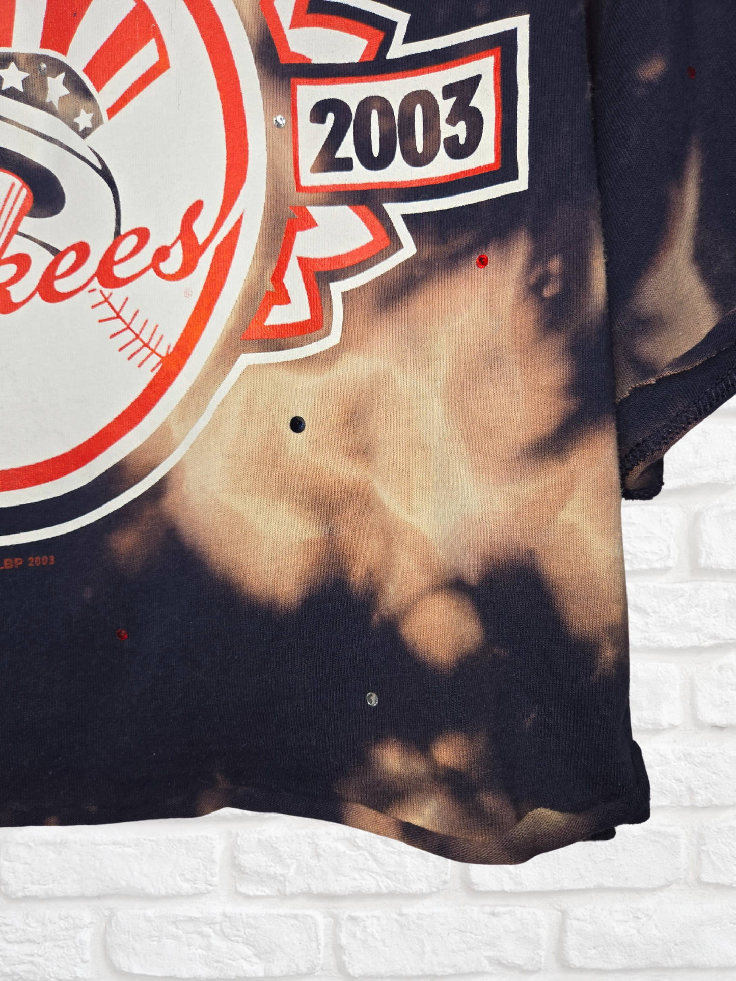 New York Yankees Crop Top- XL