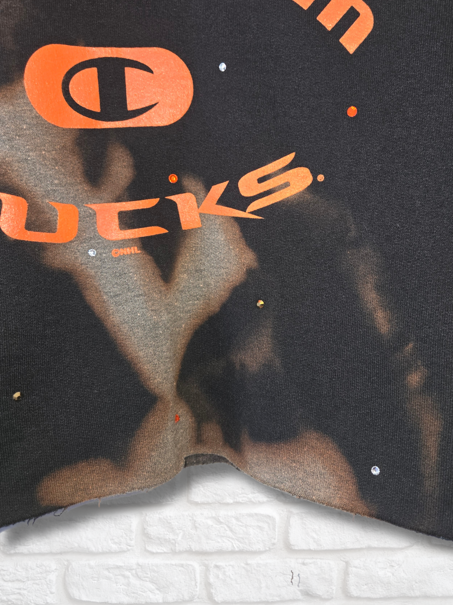Anaheim Ducks Crop Sweatshirt - Small