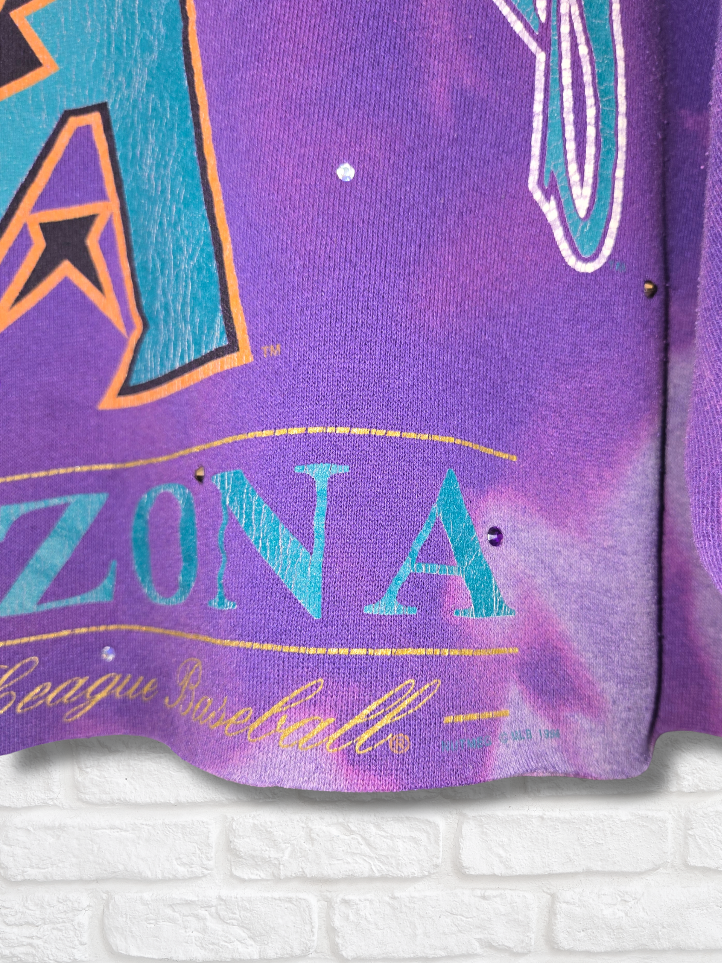Arizona Diamondbacks Crop Sweatshirt- Medium/Large