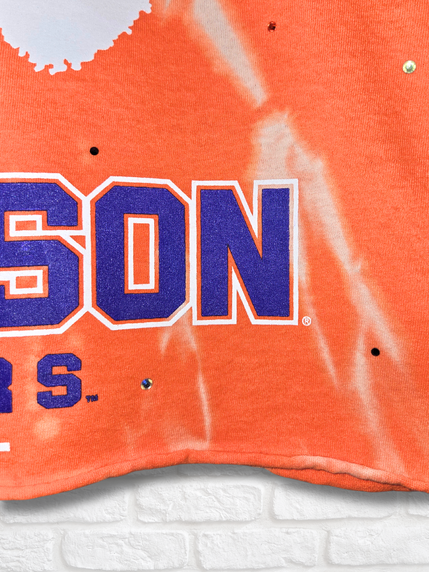 Clemson Tigers Crop Top- Large