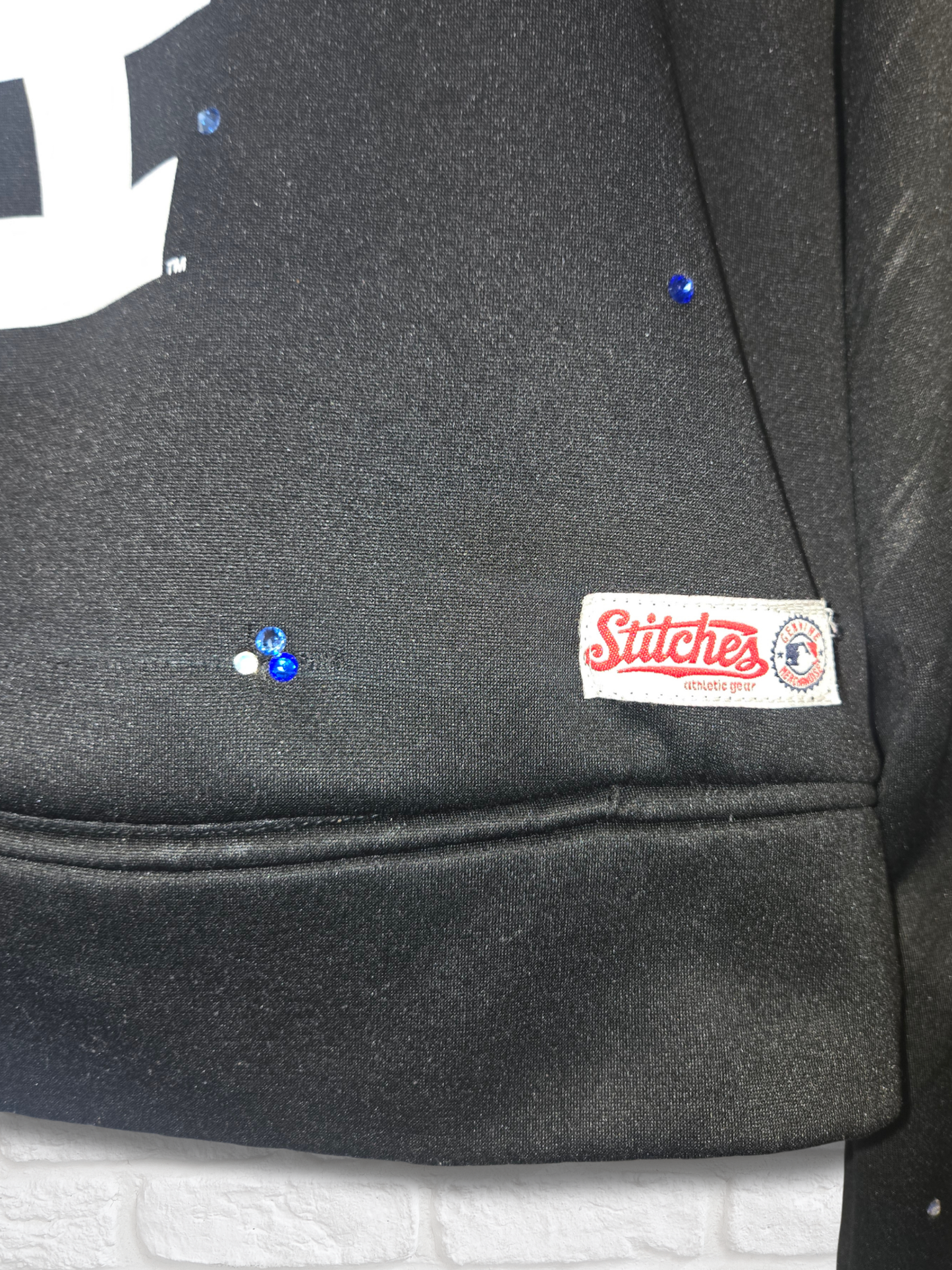 Los Angeles Dodgers Crop Hoodie