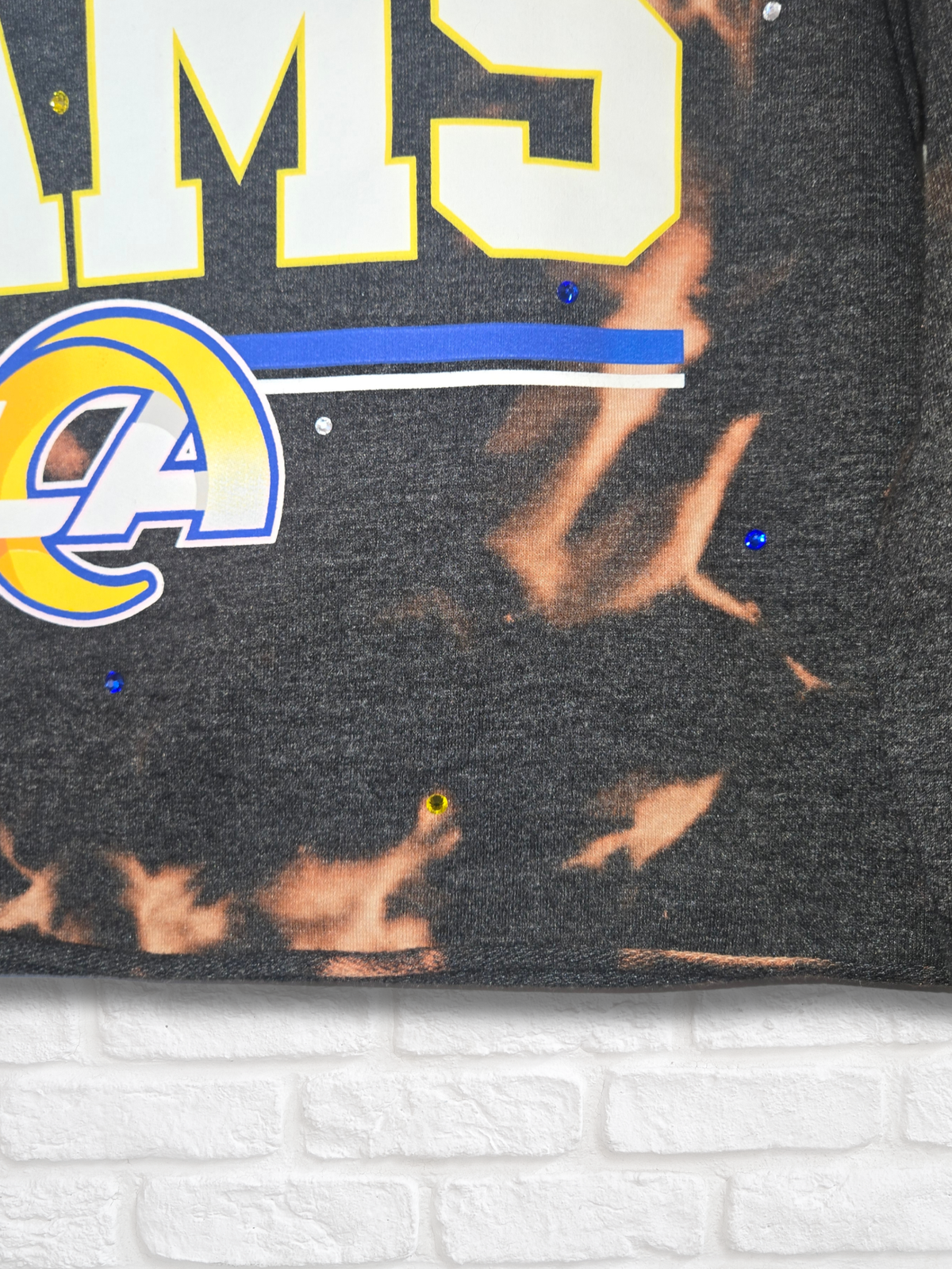 Los Angeles Rams Crop Sweatshirt- Medium