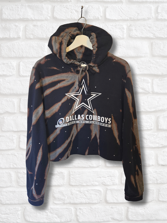Dallas Cowboys Crop Sweatshirt- Medium