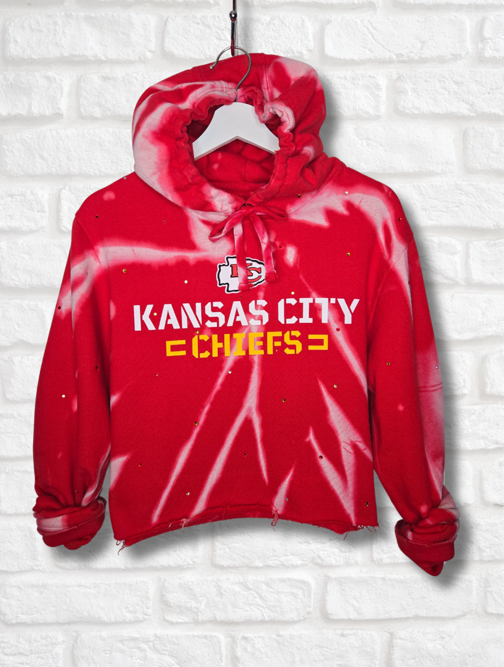 Kansas City Chiefs Crop Hoodie