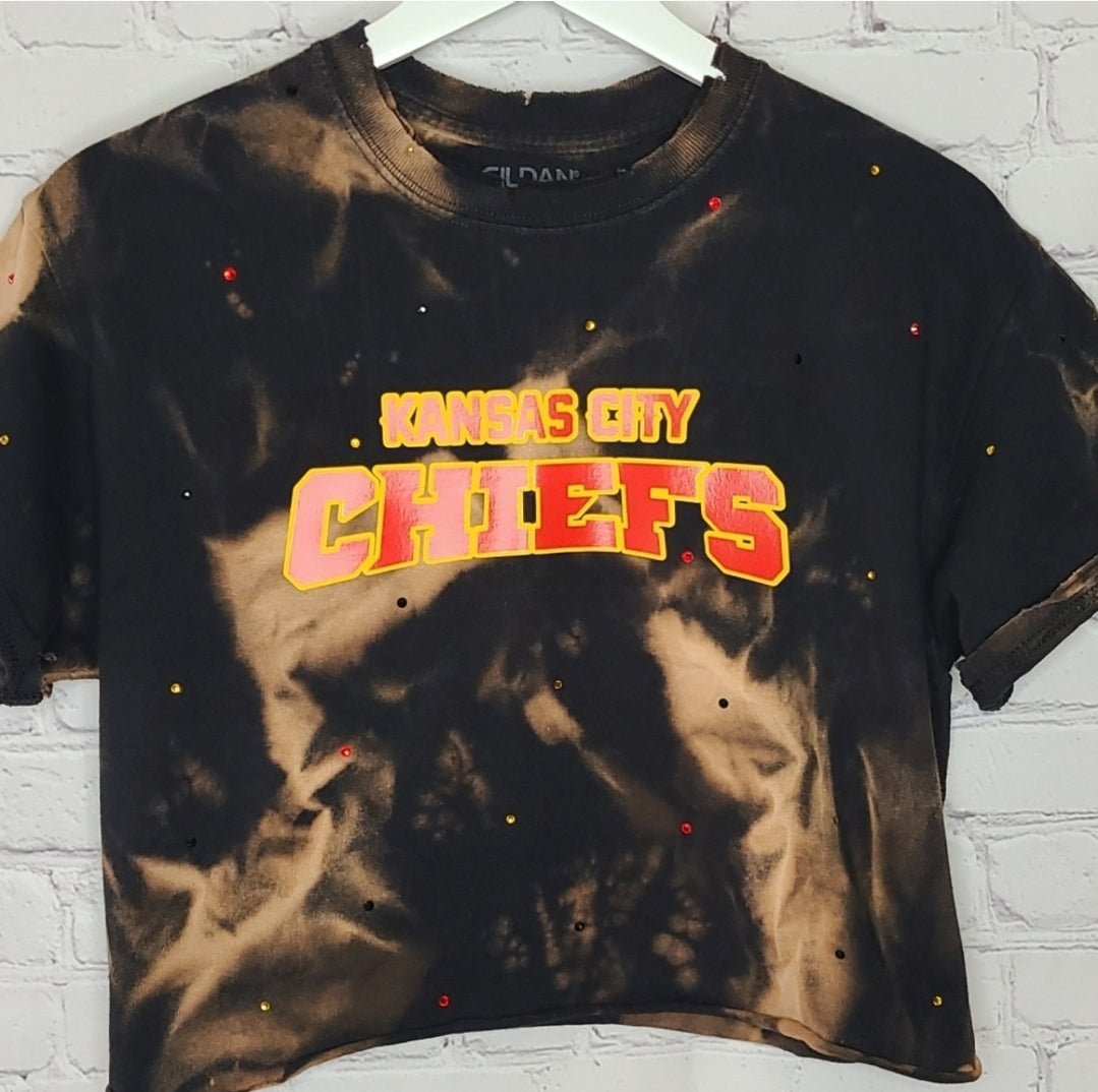 Kansas City Chiefs Crop Tee