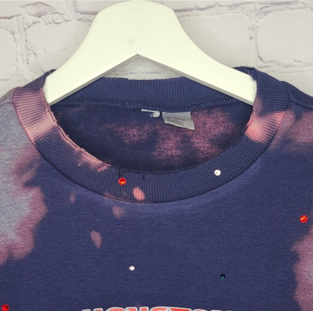 Houston Texans Crop Sweatshirt