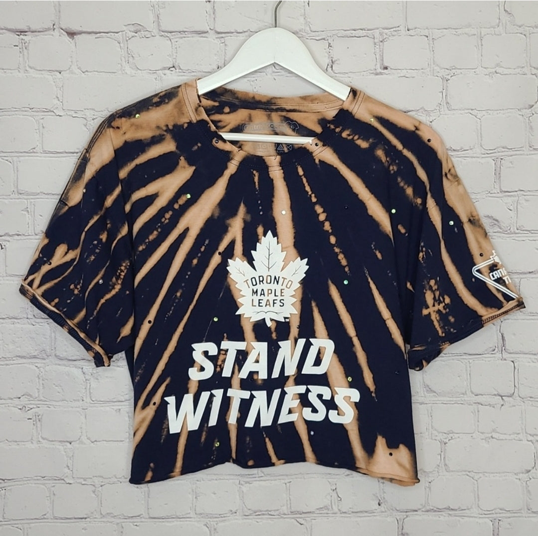 Toronto Maple Leafs Crop Tee
