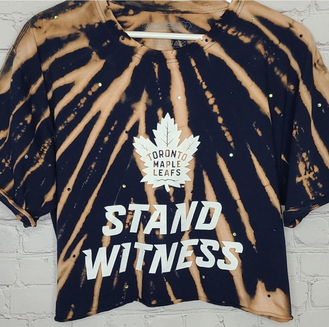 Toronto Maple Leafs Crop Tee