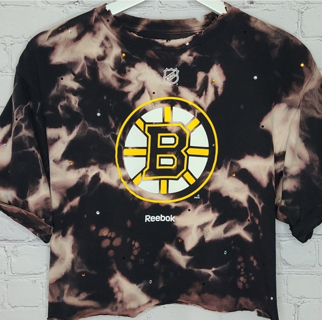 Boston Bruins Crop Tee