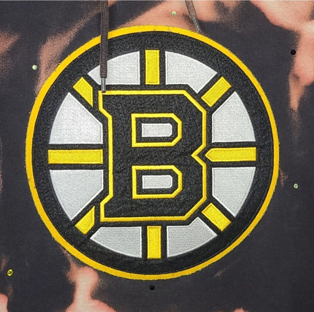 Boston Bruins Crop Hoodie