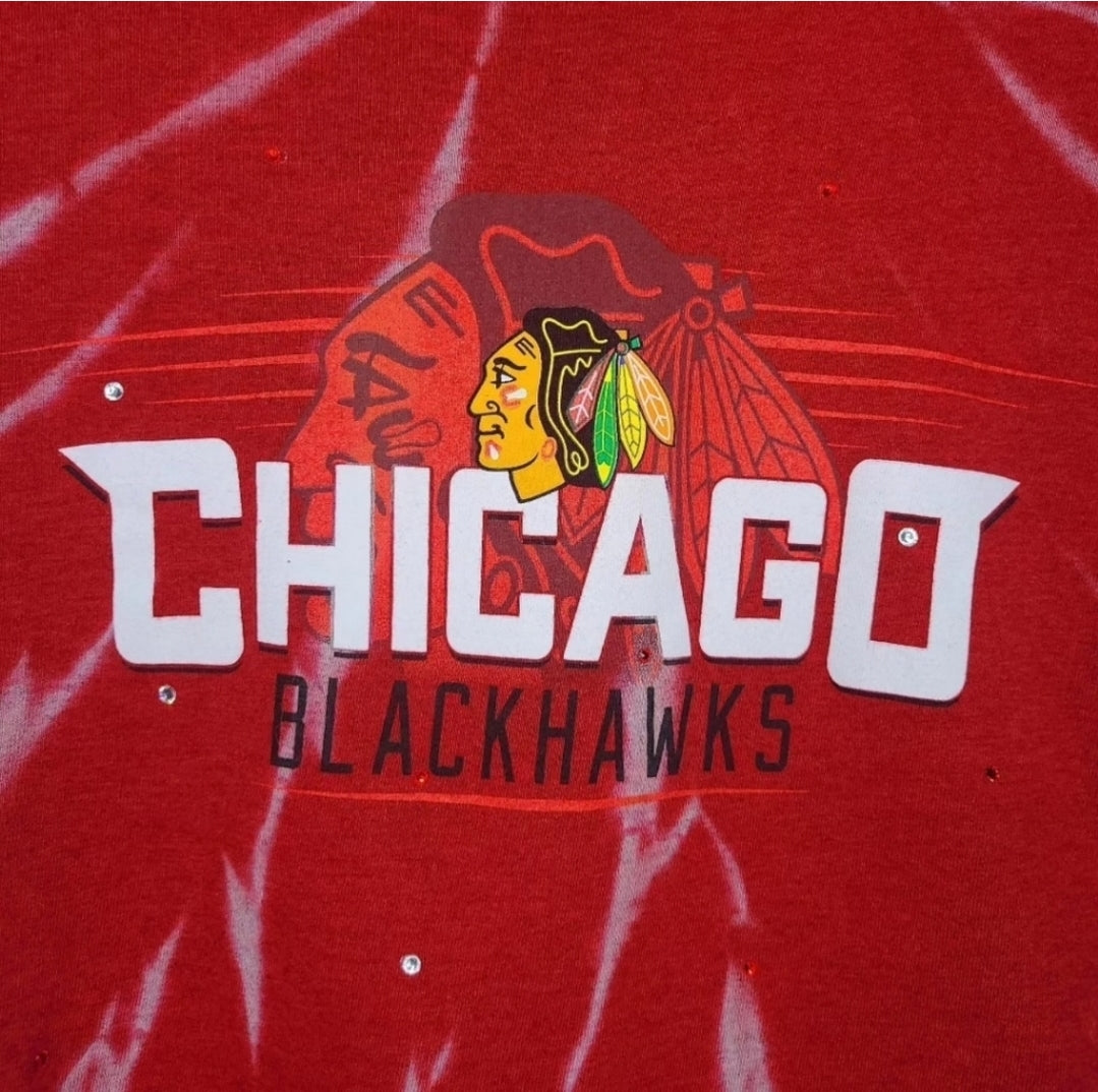 Chicago Blackhawks Crop Tee