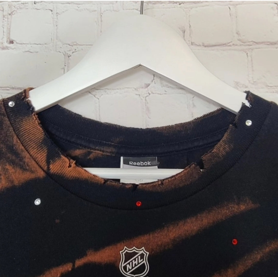 Calgary Flames Crop Tee