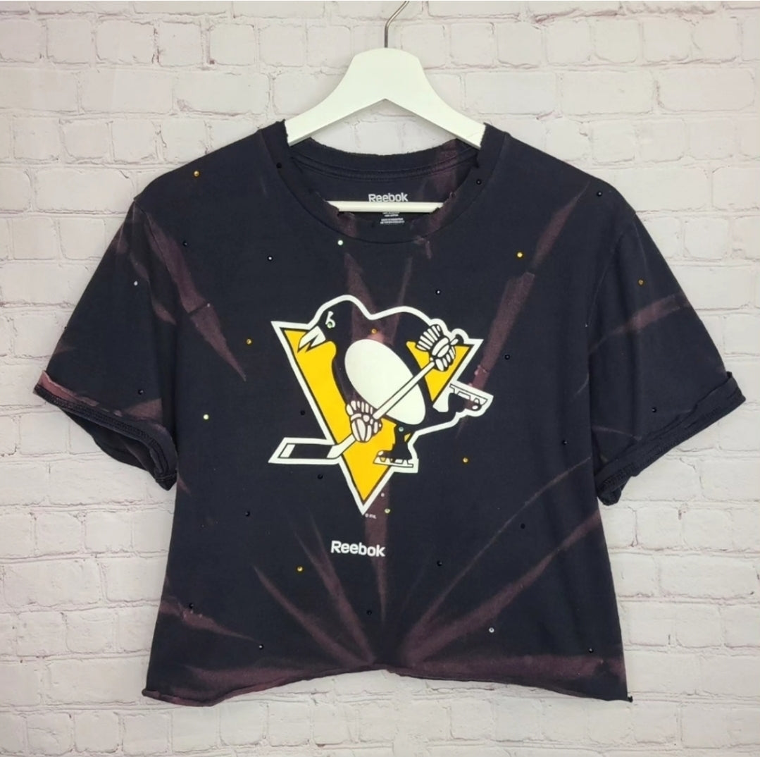 Pittsburgh Penguins Crop Tee