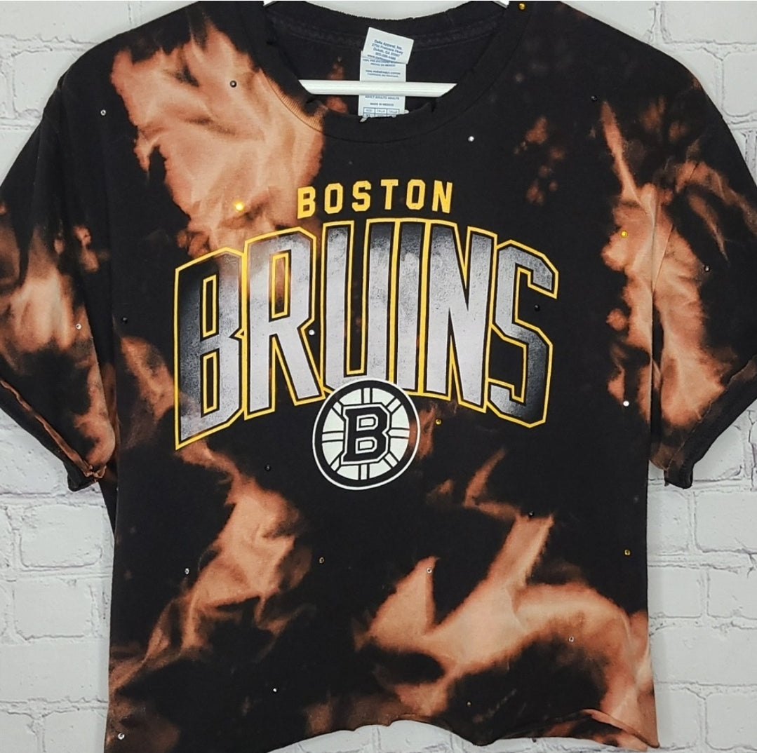 Boston Bruins Crop Tee