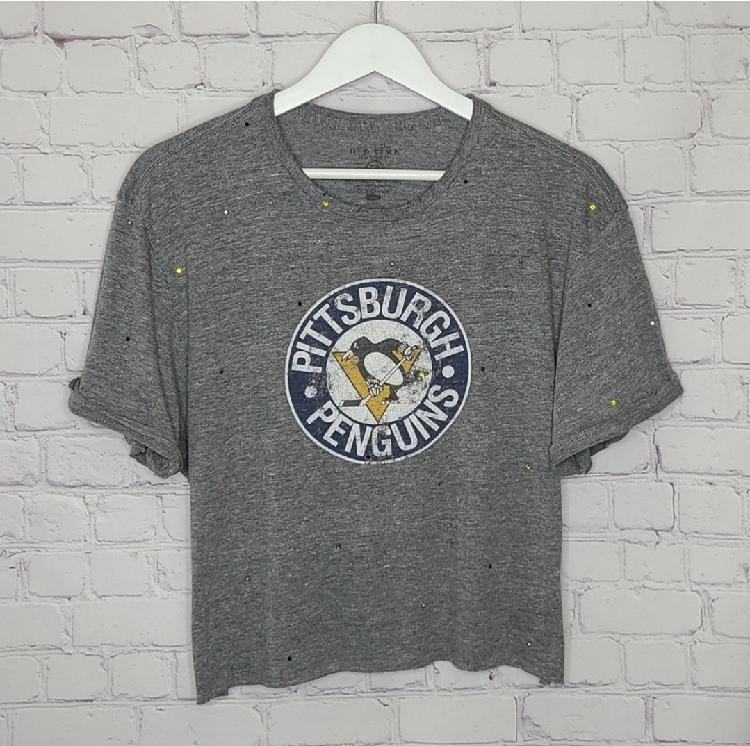 Pittsburgh Penguins Crop Tee
