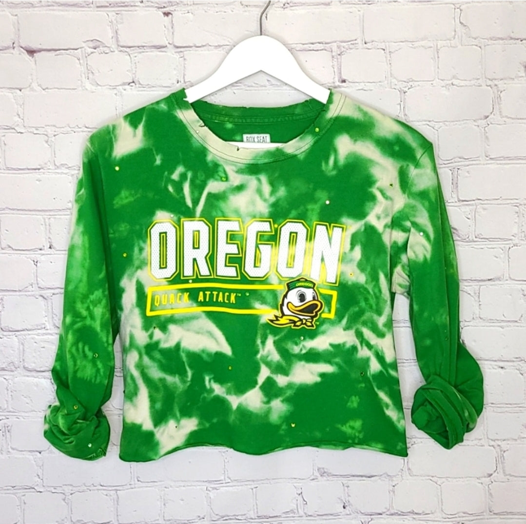 Oregon Ducks Crop Tee