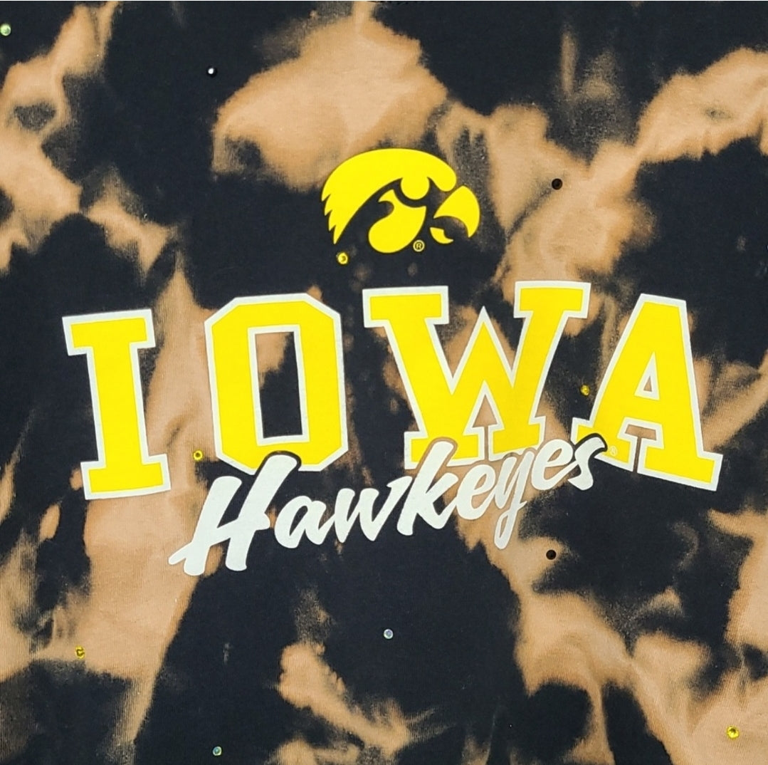 Iowa Hawkeyes Crop Tee