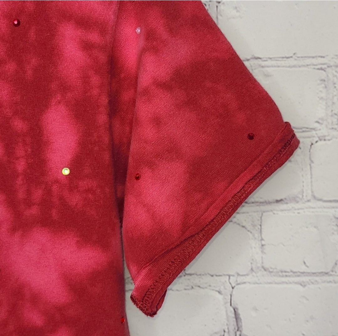Alabama Crimson Tide Upcycled Crop Tee