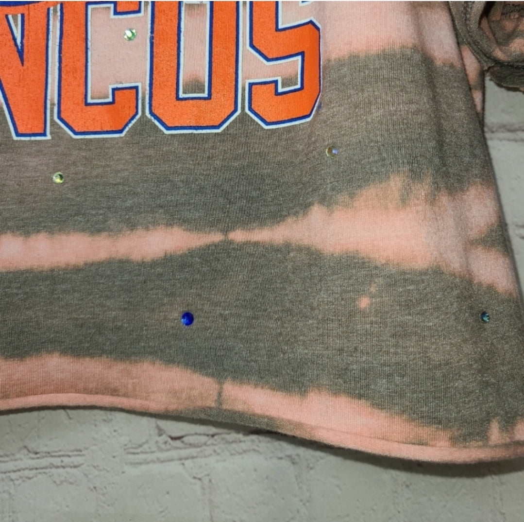 Boise State Broncos Crop Tee