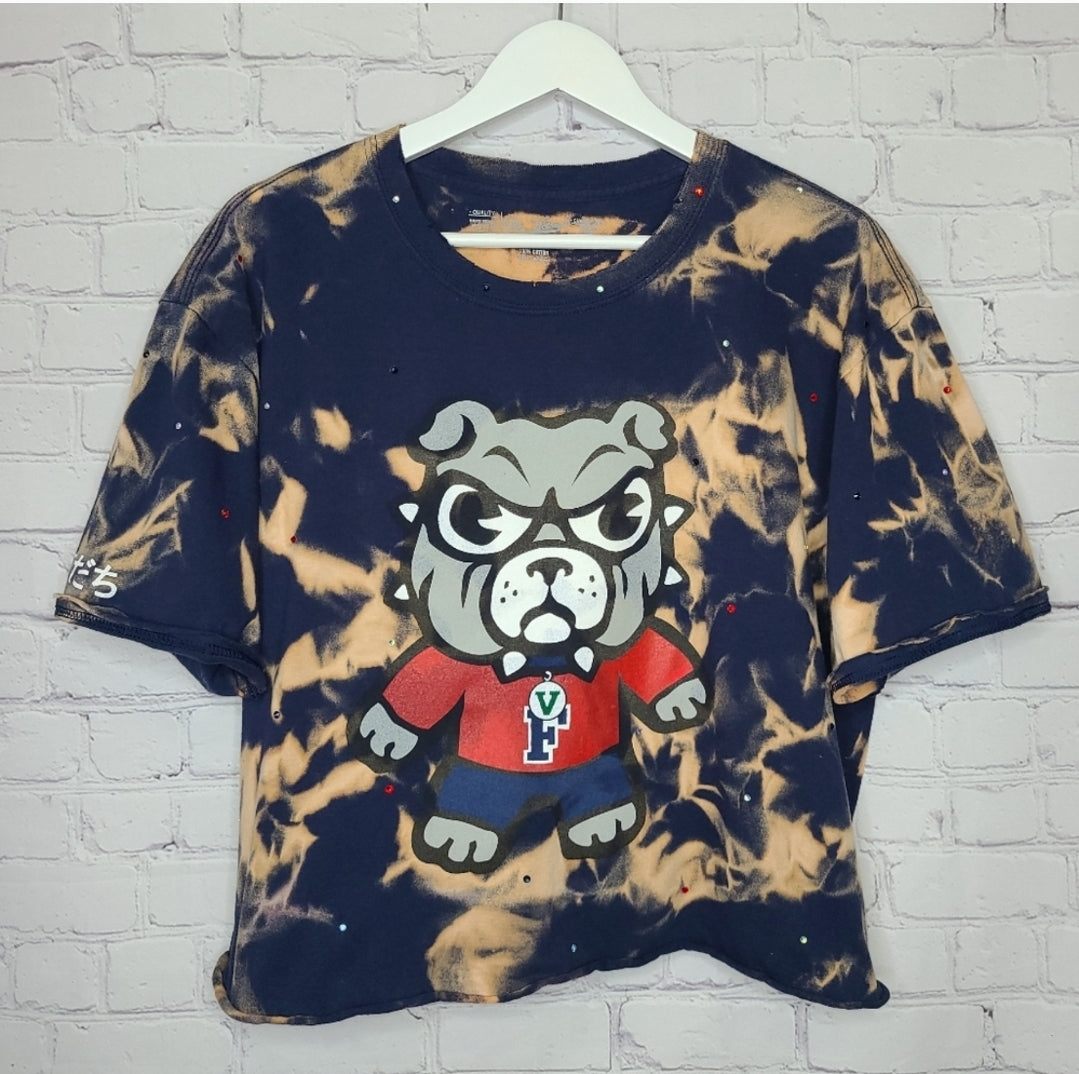 Fresno State Bulldogs Crop Tee