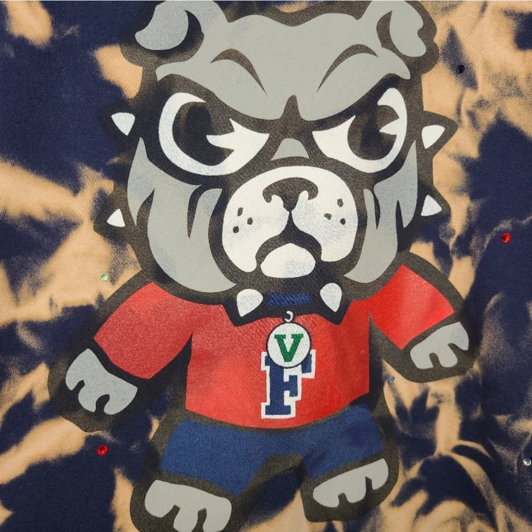 Fresno State Bulldogs Crop Tee