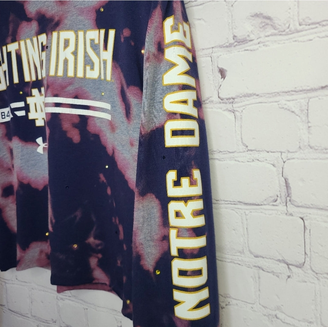 Notre Dame Fighting Irish Crop Tee