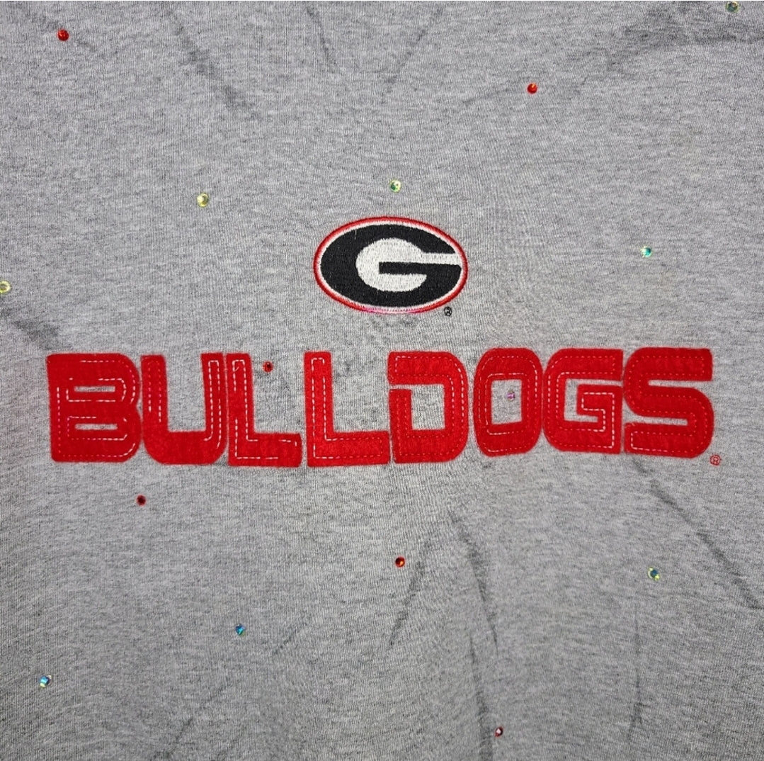 Georgia Bulldogs Crop Tee