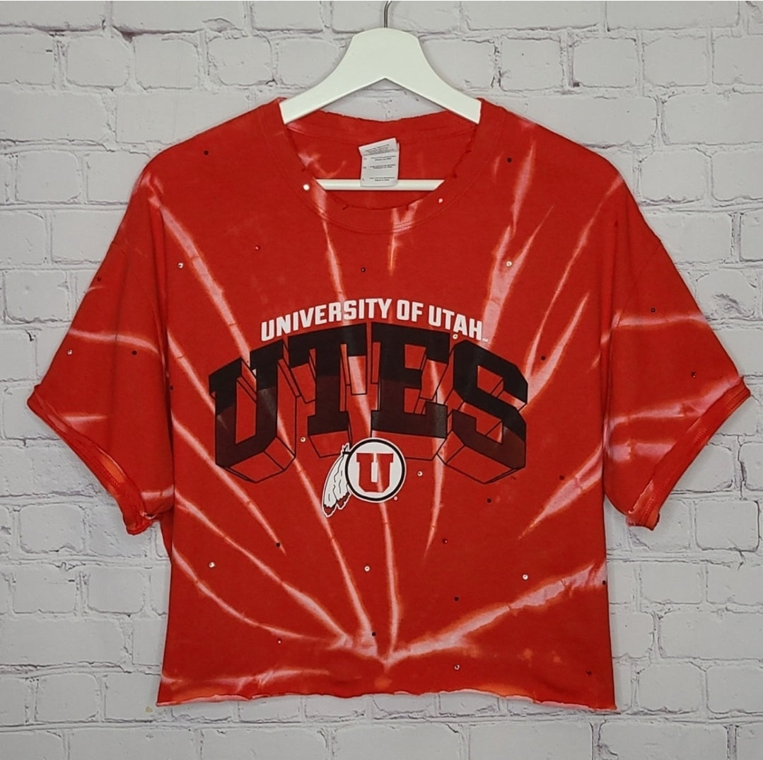 Utah Utes Crop Tee