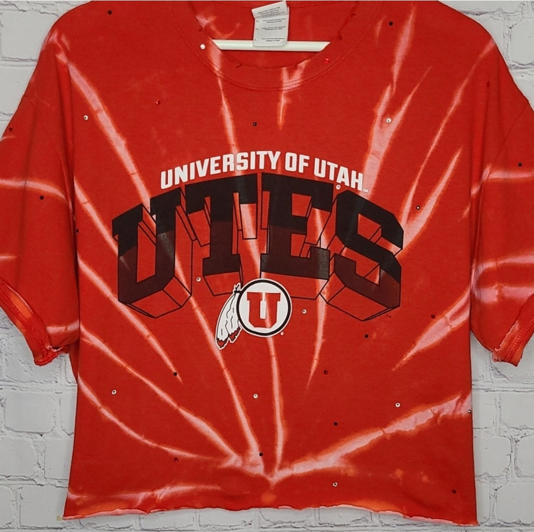 Utah Utes Crop Tee