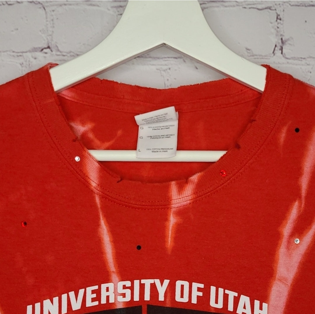 Utah Utes Crop Tee