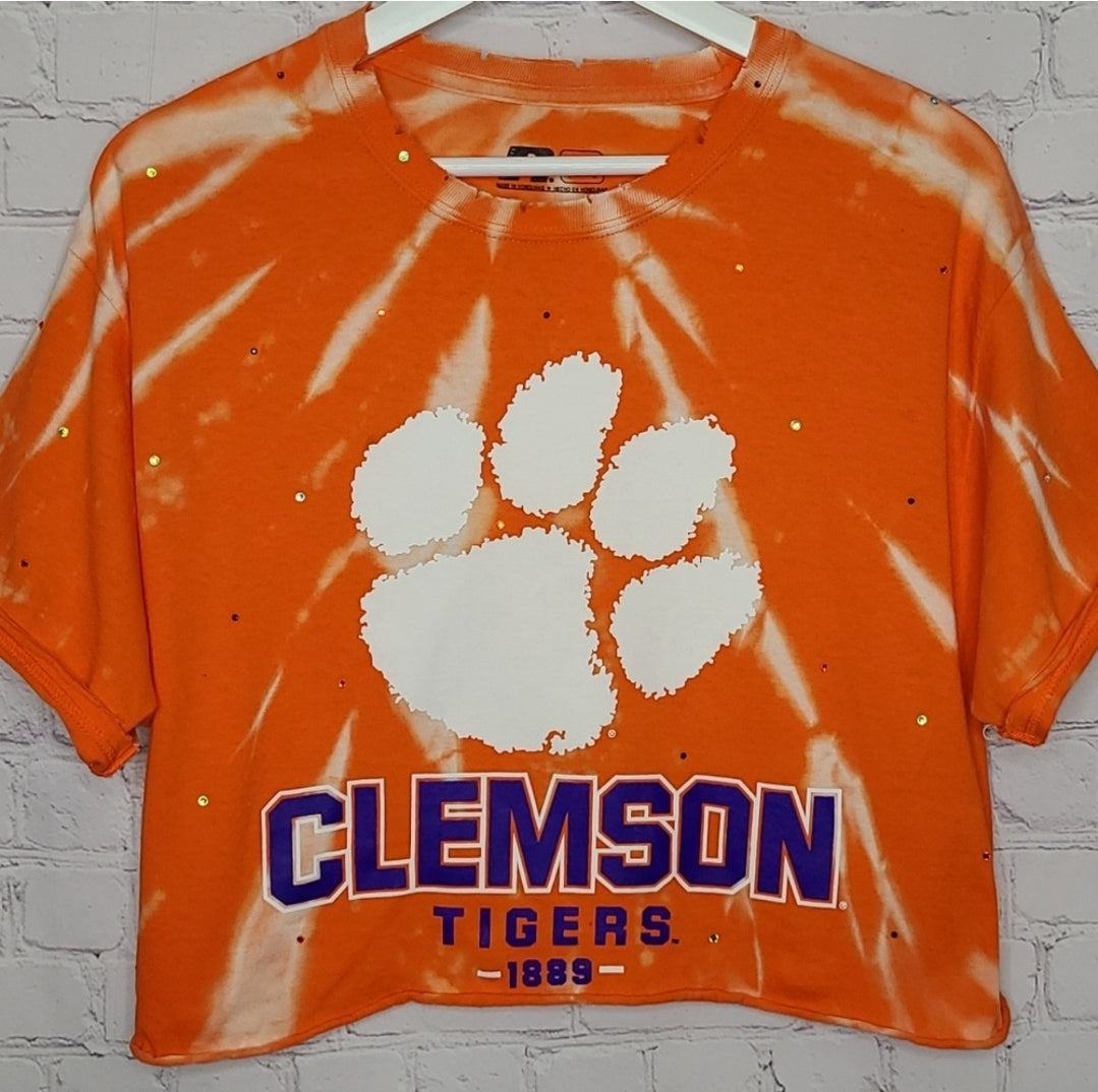 Clemson Tigers Crop Tee