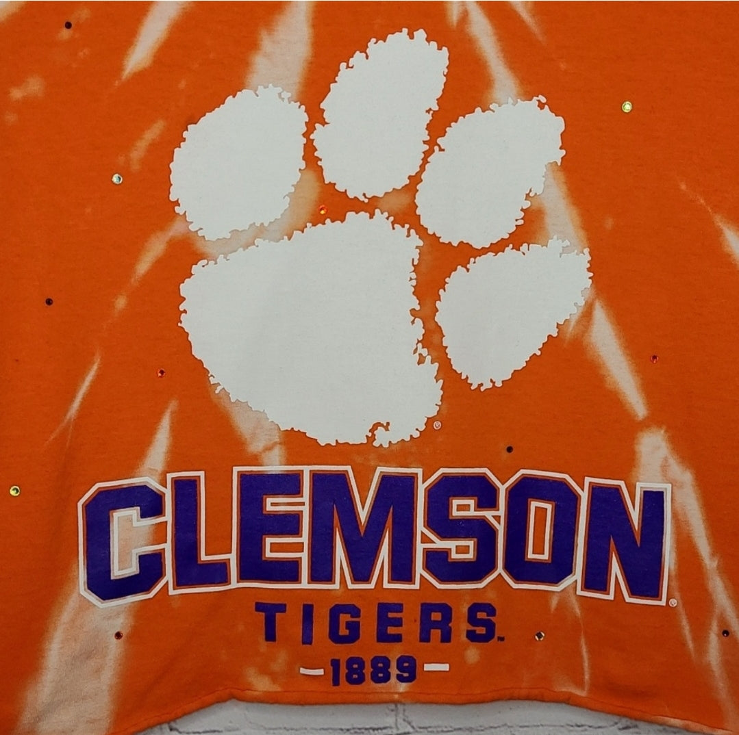 Clemson Tigers Crop Tee
