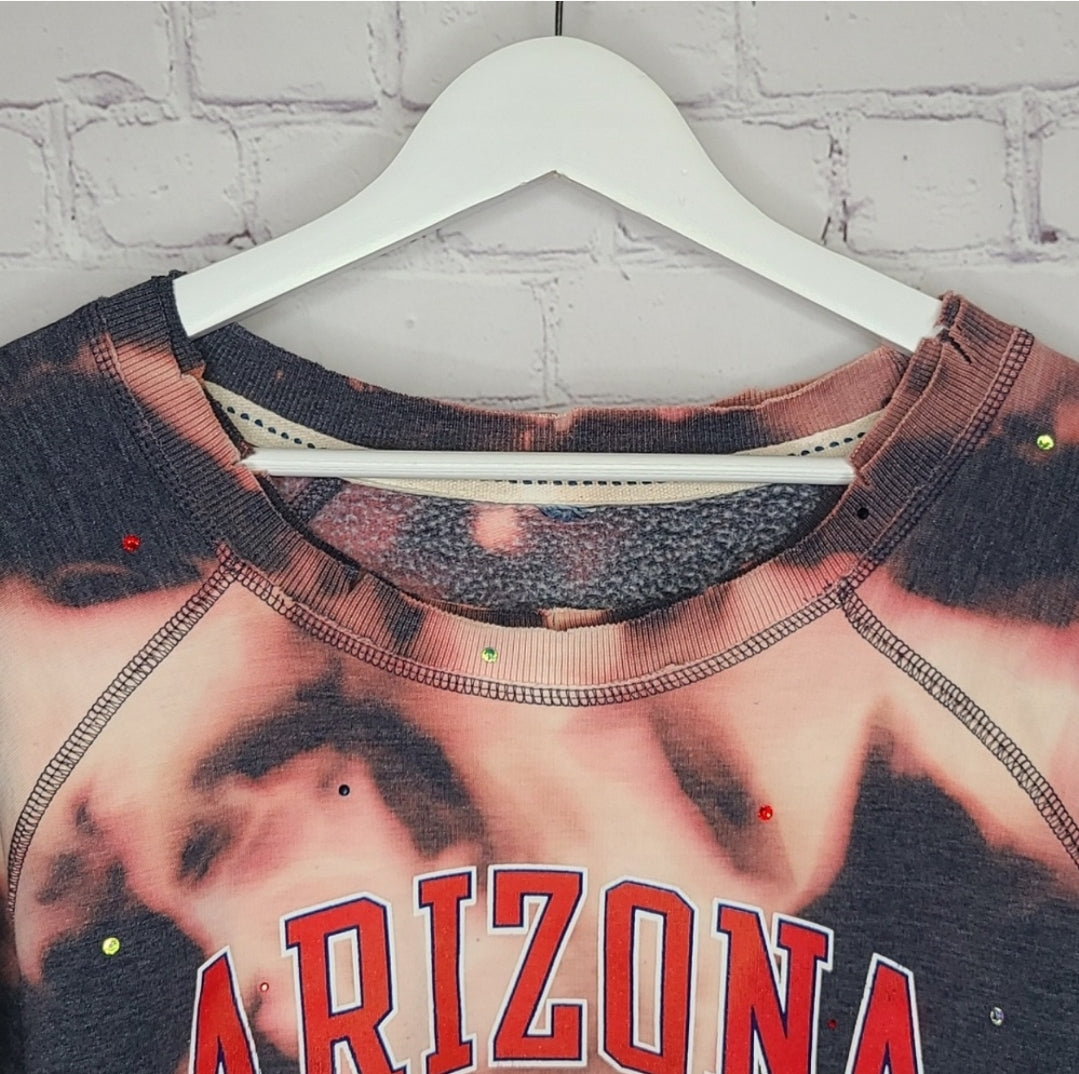 Arizona Wildcats Crop Sweatshirt