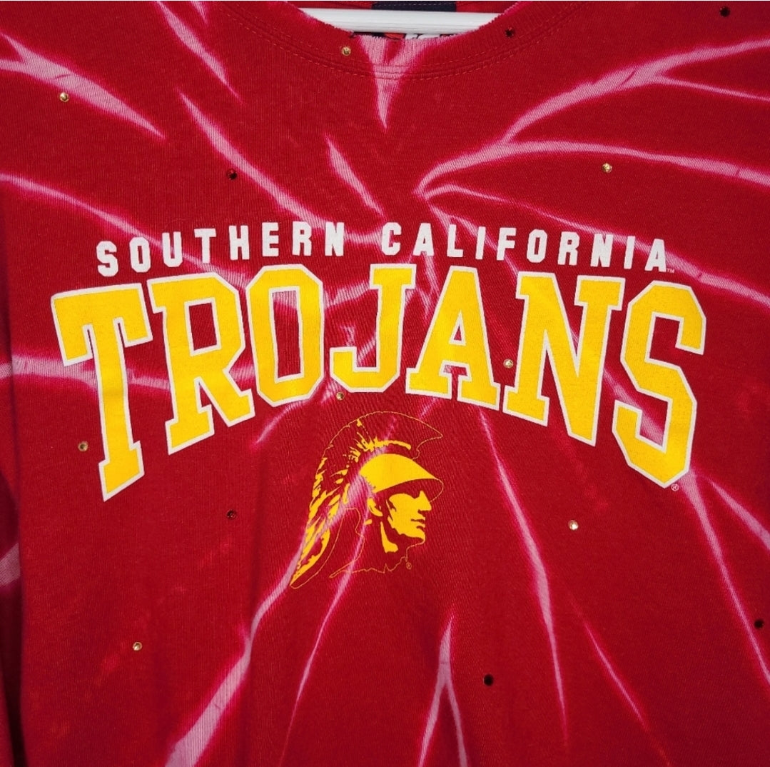 USC Trojans Crop Tee