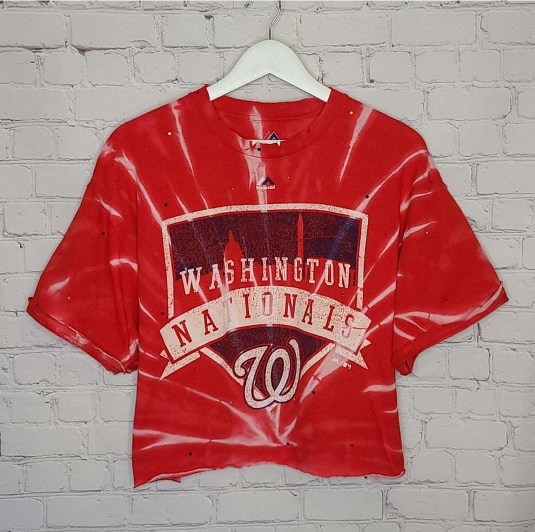 Washington Nationals Crop Tee