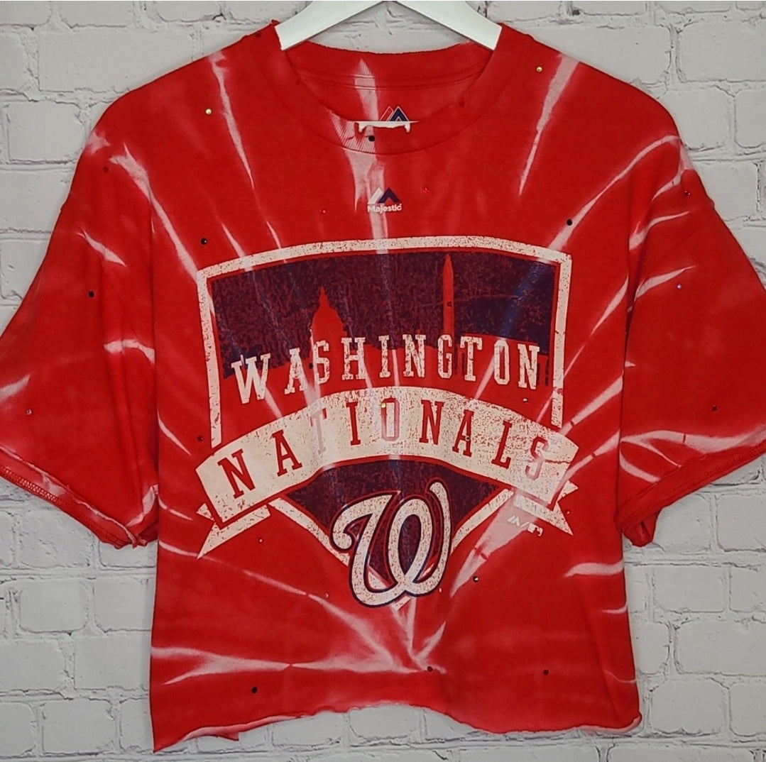 Washington Nationals Crop Tee
