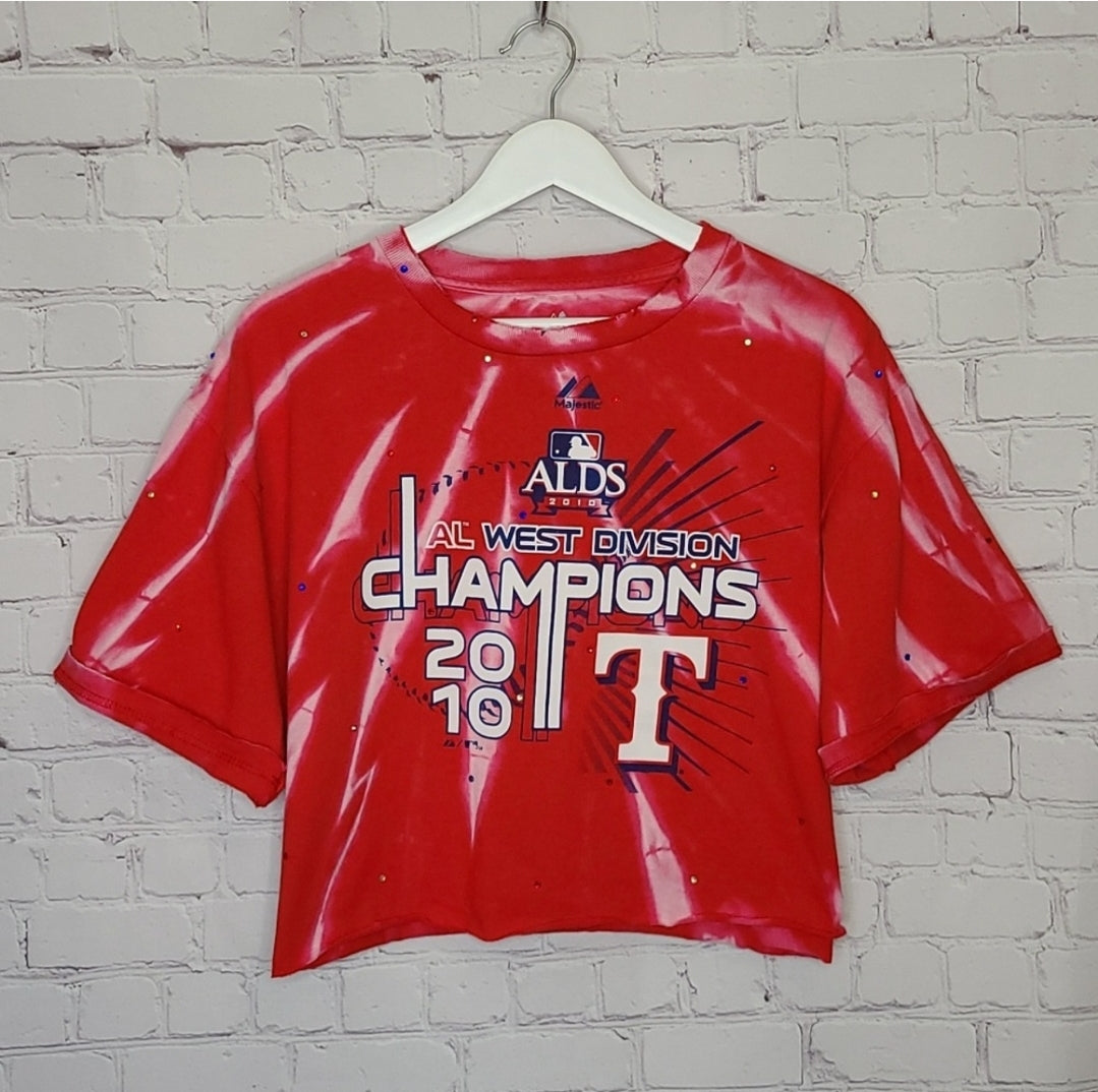 Texas Rangers Crop Tee
