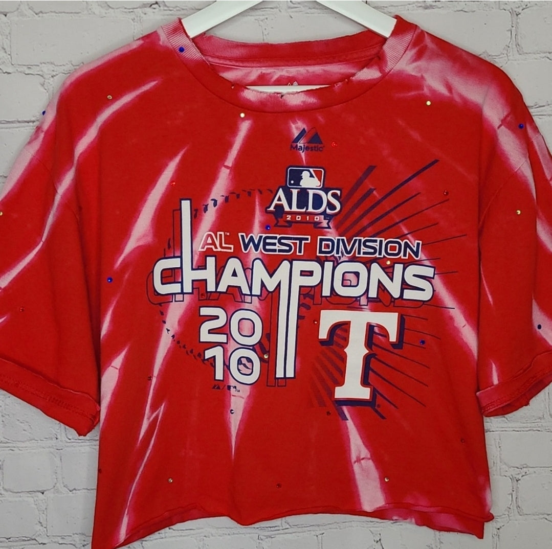 Texas Rangers Crop Tee