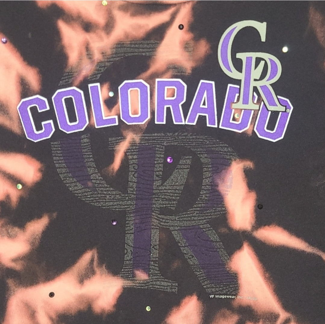 Colorado Rockies Crop Tee