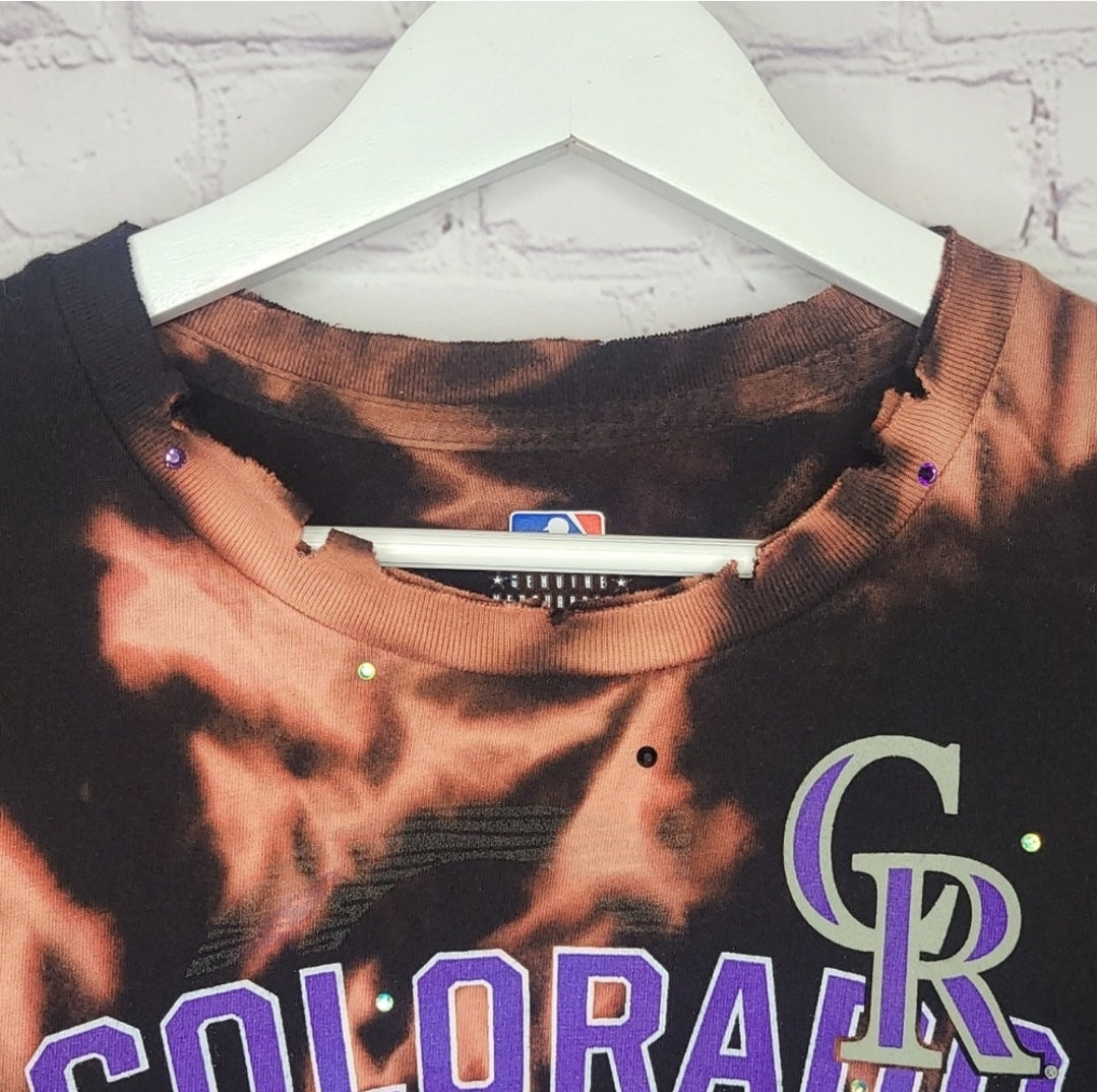 Colorado Rockies Crop Tee