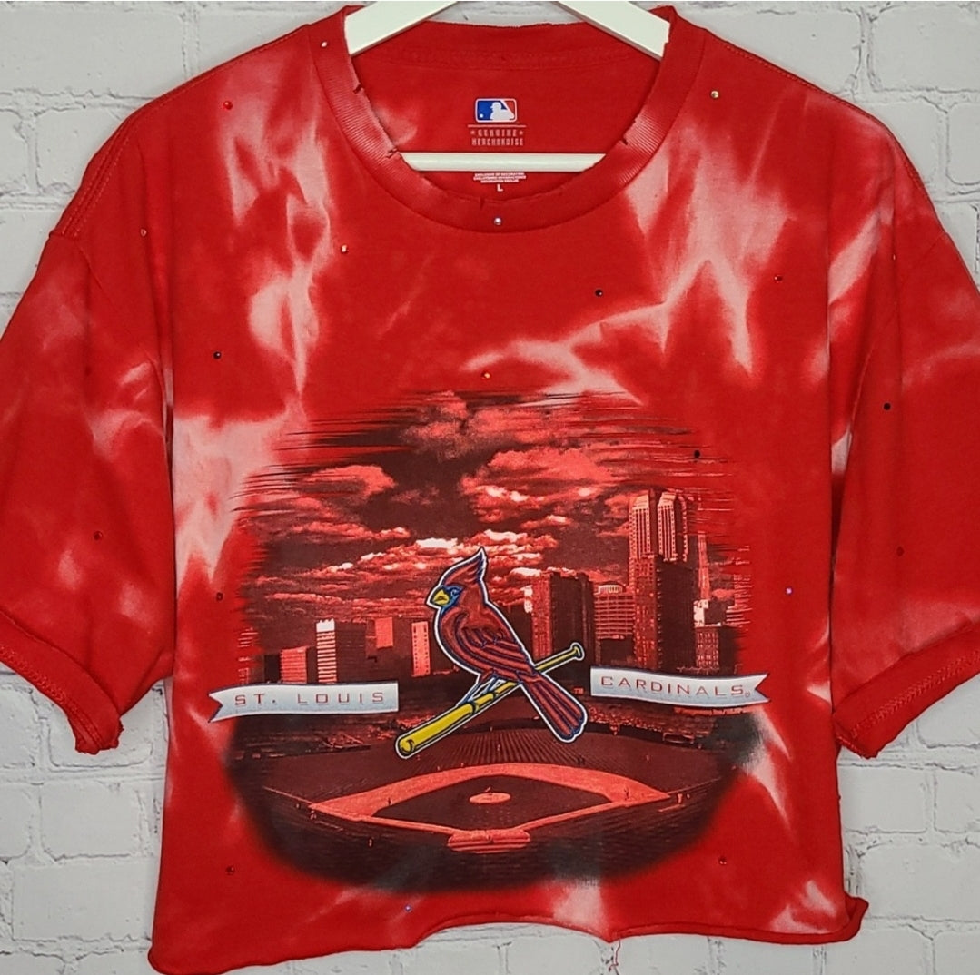St.Louis Cardinals Crop Tee
