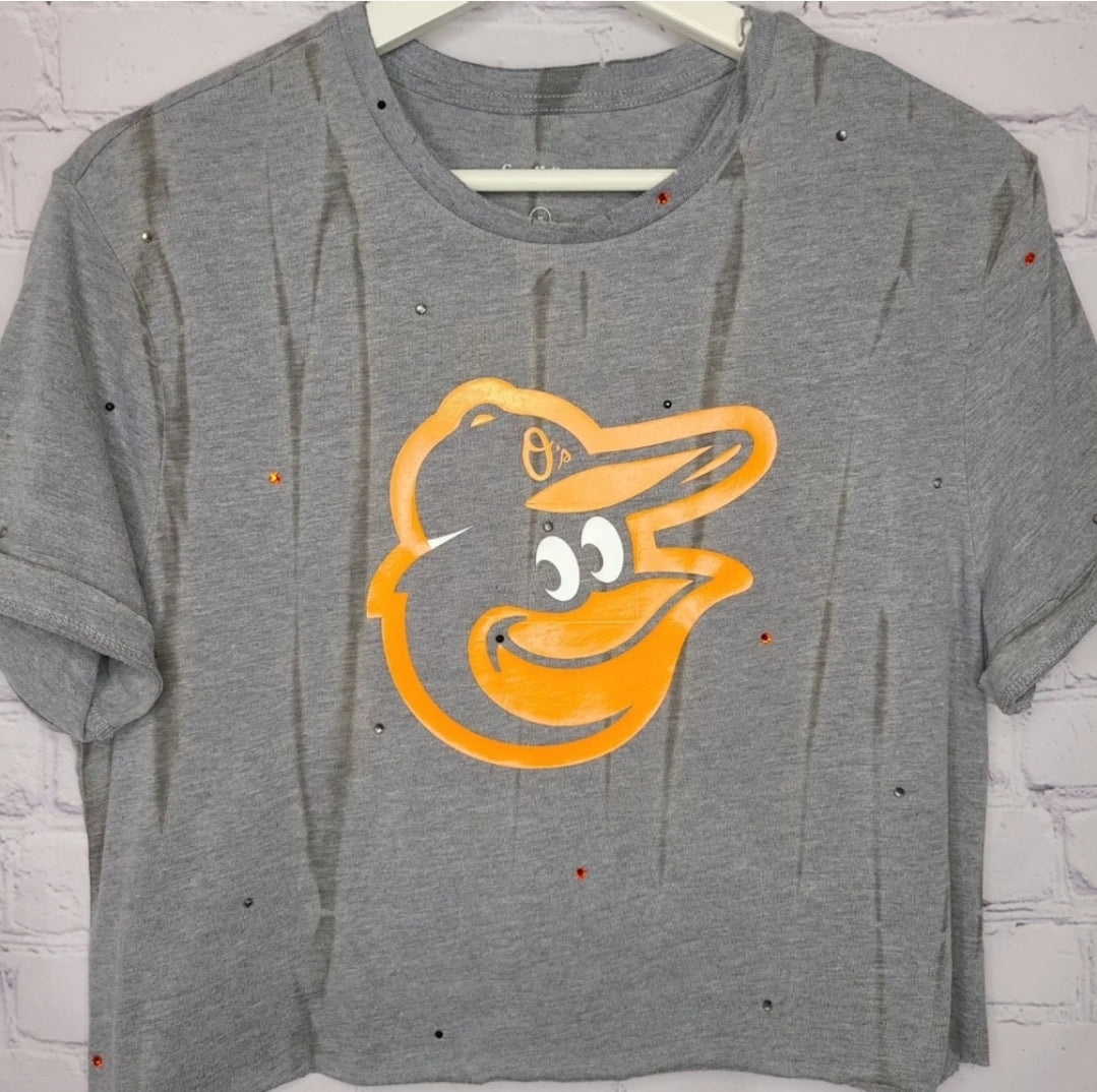 Baltimore Orioles Crop Tee
