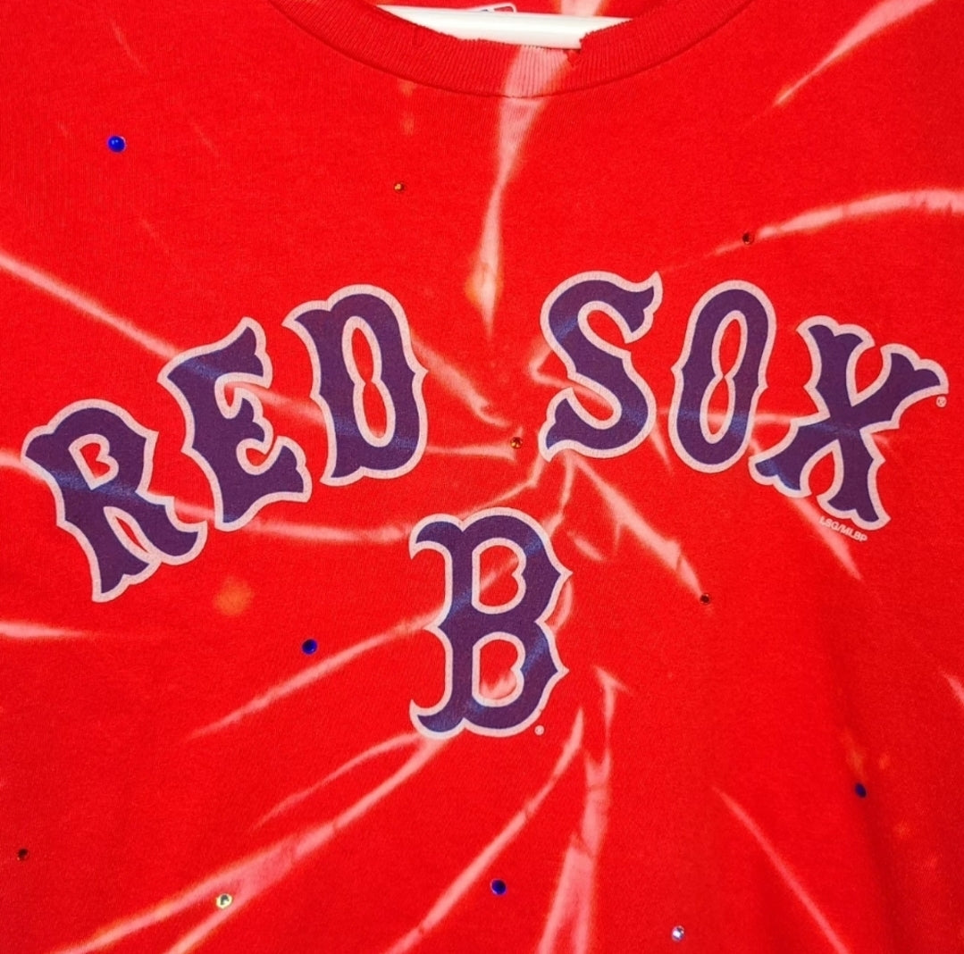 Boston Red Sox Crop Tee