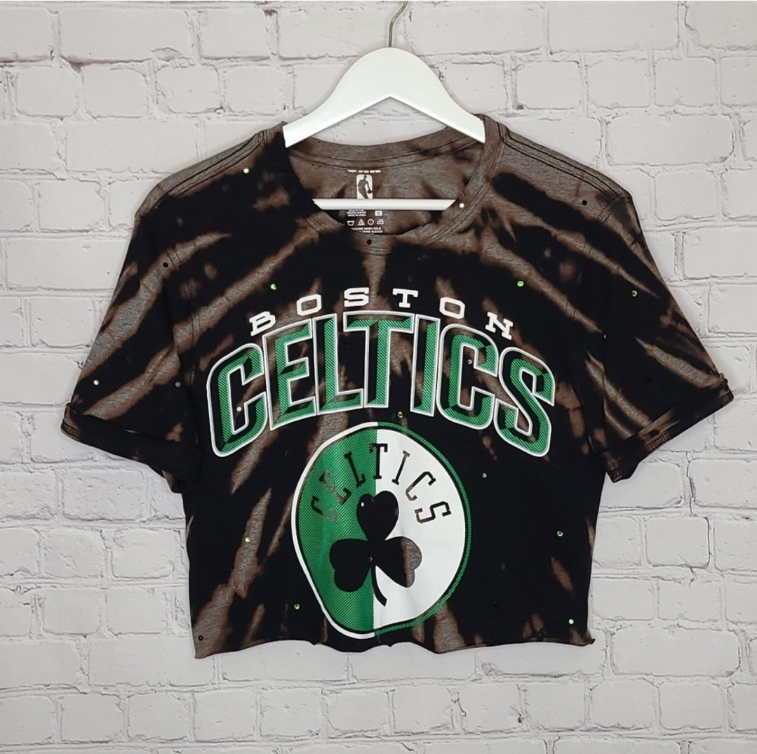 Boston Celtics Crop Tee