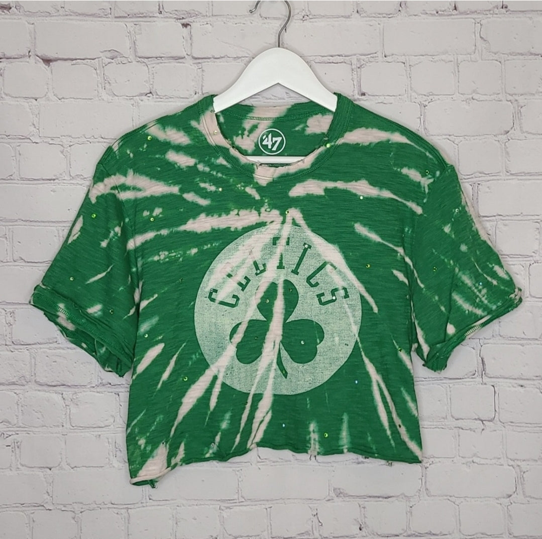 Boston Celtics Crop Tee
