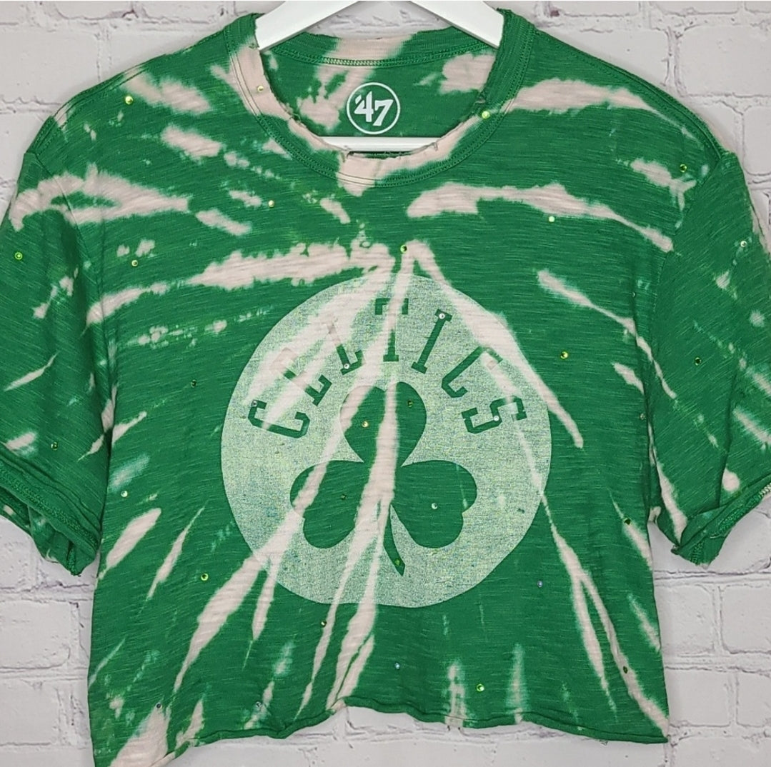 Boston Celtics Crop Tee