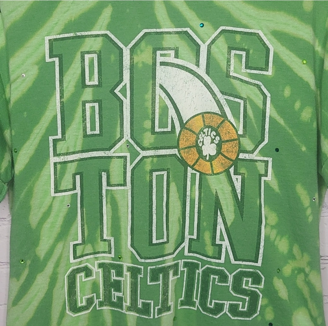 Boston Celtics Crop Tee