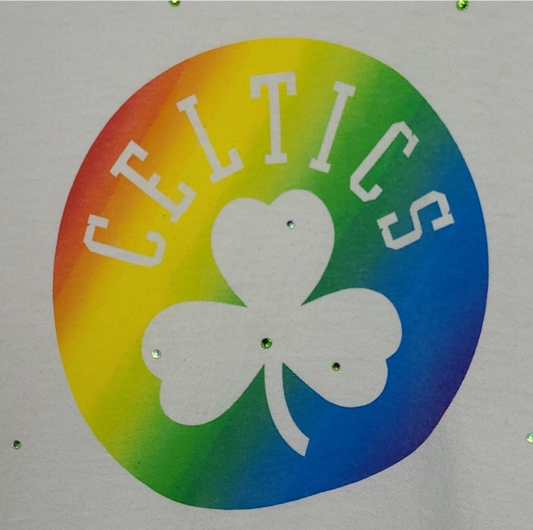 Boston Celtics Crop Tee