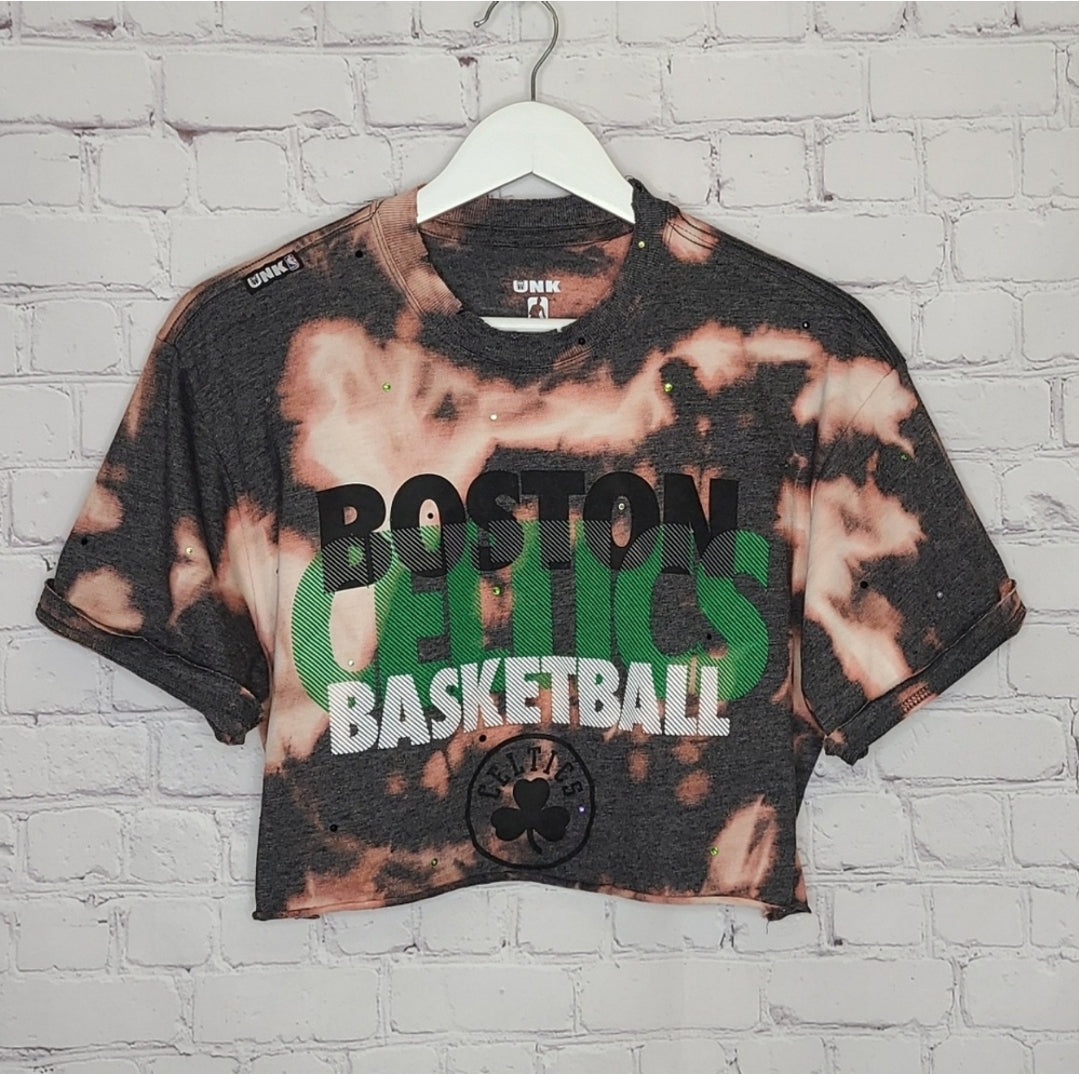 Boston Celtics Crop Tee